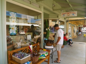 Honoka'a Town is Lined With Intersting and Wonderful Shops and Restaurants--Including Some of Hawaii's Best Antique Stores: Photo by Donald MacGowan