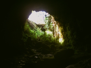 Kaumana Cave, Hilo Hawaii: Photo by Donnie MacGowan