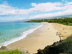 Hapuna Beach, One Of Hawaii's Most Popular, Is Frequently Quite Empty: Photo by Donnie MacGowan