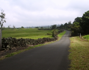 The Old Mamalahoa Highway Rolls Through The Rural South Coast of Hawaii: Photo by Donald B. MacGowan