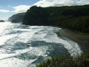 A Sweeping View of Magnificent Pololu Valley: Photo by Donald B. MacGowan