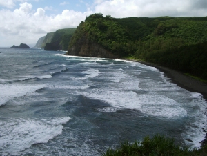 Majestic Pololu Valley on the Hamakua Coast of Hawaii: Photo by Donnie MacGowan