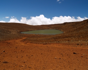 Lake Wai'au on Mauna Kea: Photo by Donnie MacGowan