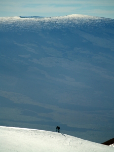 Mauna Kea Summit Hikers: Photo by Donnie MacGowan